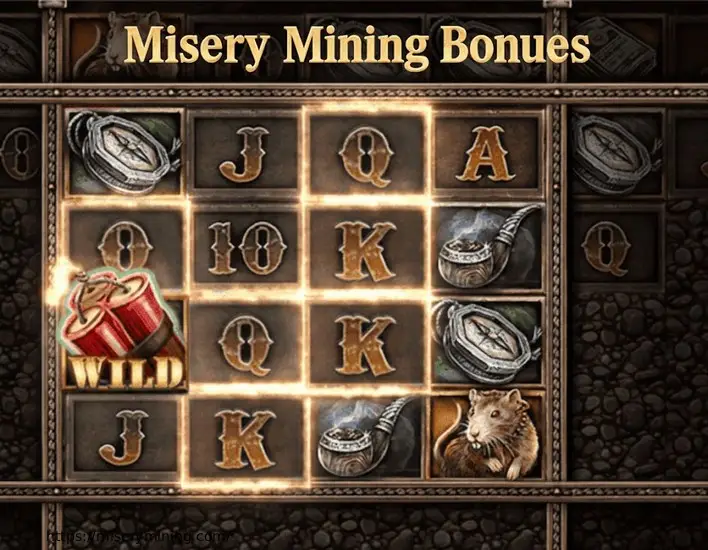 Misery Mining Bonuses – Explosive Features for Massive Payouts! 💣